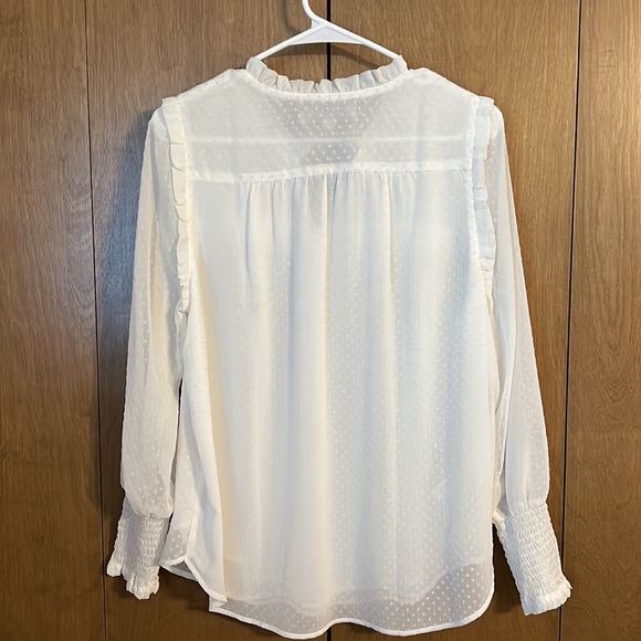 LOFT Polka Dot Blouse - Picture 5 of 5